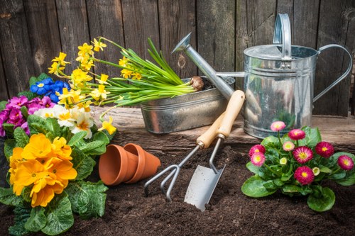 Accessible Landscapers Richmond website shown with inclusive navigation and readable content